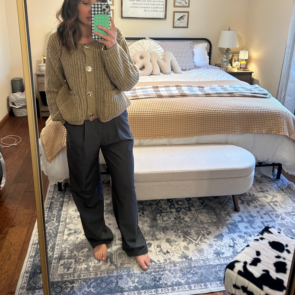 Indigo Rising Dark Trousers